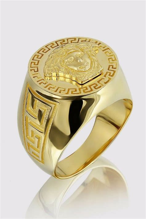 men's versace ring cheap|versace gold ring for men.